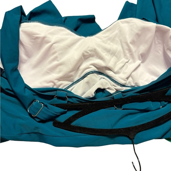 Aqua Eva Tankini Swim Top Size 24 W - Picture 3 of 5